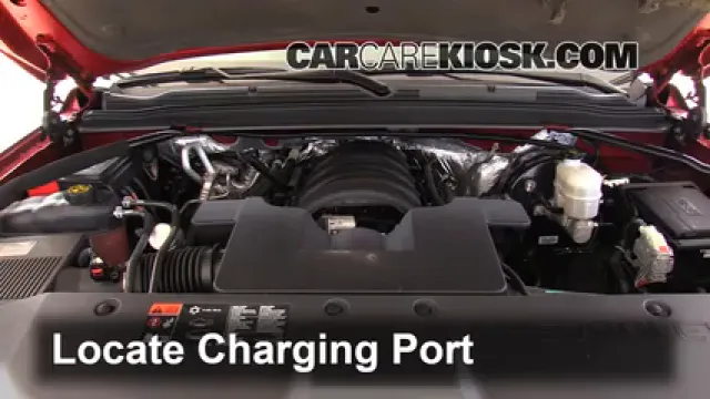 2015 Chevrolet Tahoe LT 5.3L V8 FlexFuel Climatisation Ajouter du réfrigérant